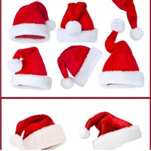Lot de 5 chapeaux de Noël très bonne qualité (5 Christmas hat) one size